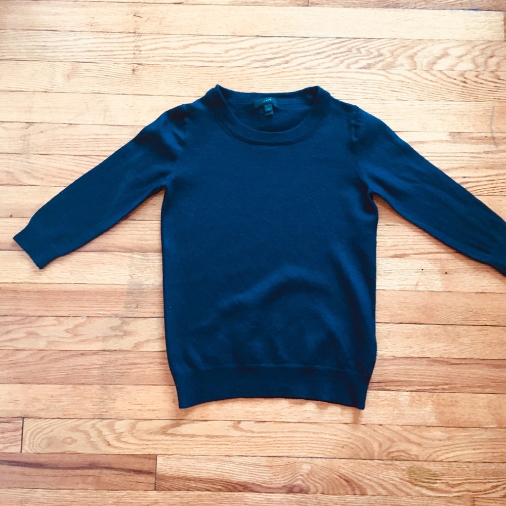 J. Crew Tippi Sweater in Navy Blue